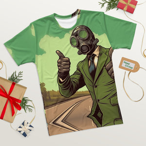 Streetwear Style: Elevate Your Look with Green Thumb Approves This Shirt - Front of shirt Christmas