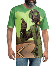 Load image into Gallery viewer, Sativa Trendy Cannabis T-Shirt for Weed Lovers - Model Shot Front