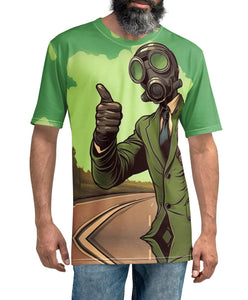 Sativa Trendy Cannabis T-Shirt for Weed Lovers - Model Shot Front