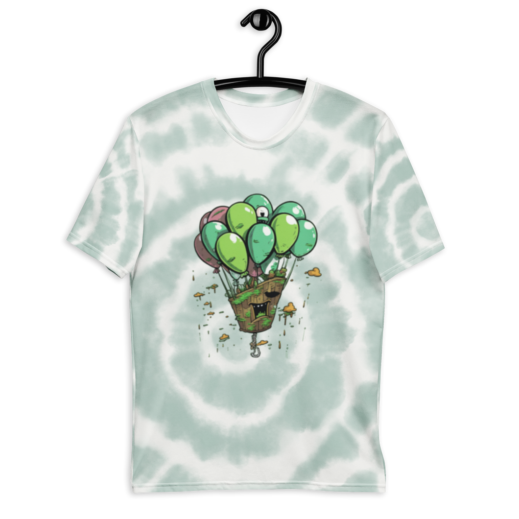  Balloon Tie-Dye Shirt - A vibrant addition to your cannabis clothing collection