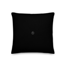 Load image into Gallery viewer, Premium Decorative Pillow - Back View: Features a hidden zipper for easy case removal, displayed against the linen-feel fabric&#39;s uniform color and fine texture, embodying simplicity and elegance.
