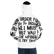 Load image into Gallery viewer, &quot;Back view of model in the ChillWave Hoodie, showcasing its sleek design and casual elegance, perfect for those who value style and substance.&quot;