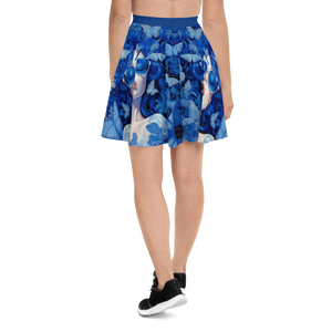 Blue Dream Skater Skirt: Flawless Style with Cannabis Incognito Apparel