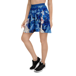 Blue Dream Skater Skirt: Flawless Style with Cannabis Incognito Apparel