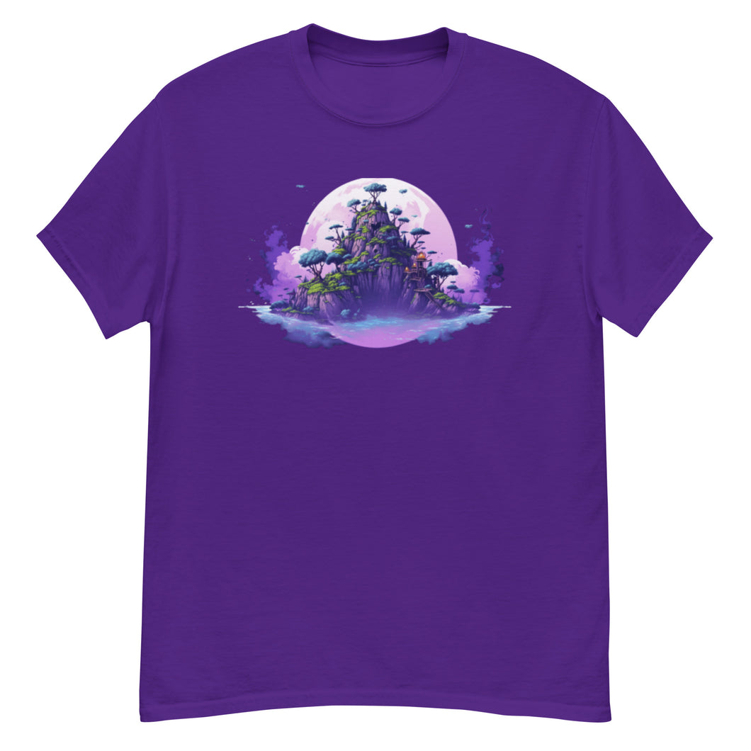 T-shirt on table showcasing Granddaddy Purple design