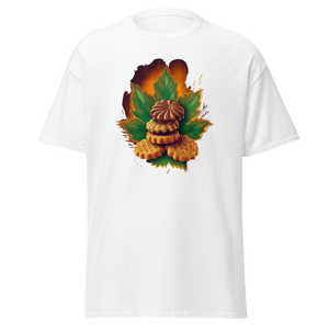 3D view of Girl Scout Cookies Cannabis T-shirt - White