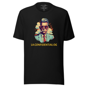 LA Confidential T-Shirt: Cannabis Incognito Apparel for the Ultimate Streetwear Enthusiasts!