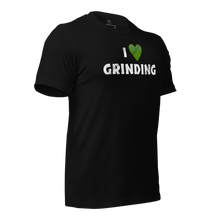 Load image into Gallery viewer, Eco-Friendly Urban Tee: &#39;I 💚 Grinding&#39; – A Symbol of Skate Culture &amp; Style