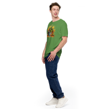 Load image into Gallery viewer, Model Left: &quot;Left-Side Model Displaying Hemp Fashion Tee&quot;