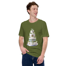 Load image into Gallery viewer, Wedding Cake Strain T-Shirt: Cannabis Incognito Apparel for the Ultimate Marijuana Enthusiasts!