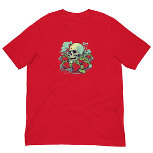 Flat "Strawberry Cough" T-Shirt - RED