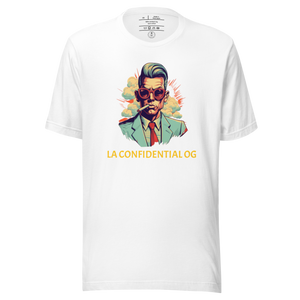 LA Confidential T-Shirt: Cannabis Incognito Apparel for the Ultimate Streetwear Enthusiasts!