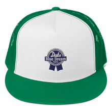 Load image into Gallery viewer, Dabs Blue Dream | Truckers Hat | Cannabis Incognito Apparel | CIA clothing store GREEN