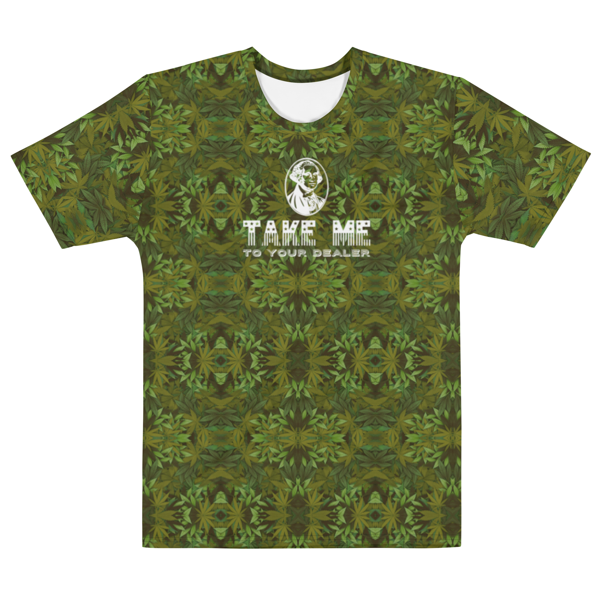 Take Me to Your Dealer T-Shirt: Unleash Extraterrestrial Style. Front flat 