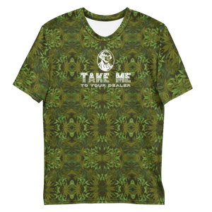 Cosmic Chronicles Tee: Join Rogue Agent Green Thumb's Journey. Front relaxed Casual just shirt