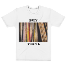Load image into Gallery viewer, Vinyl Dreams T-Shirt: Relive the Magic of Old-School Records. Front White Shirt - Nostalgia and Captivating Art at CIA Clothing&#39;