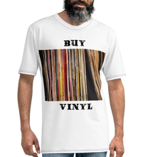 Load image into Gallery viewer, Vintage Vinyl T-Shirt: Unlock the Mysteries of the Good Old Days. Modle Mock up front relax pose front - FRONT _ Reclaim the Essence of the Past: CIA Clothing&#39;s Cannabis-Inspired Collection