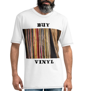 Vintage Vinyl T-Shirt: Unlock the Mysteries of the Good Old Days. Modle Mock up front relax pose front - FRONT _ Reclaim the Essence of the Past: CIA Clothing's Cannabis-Inspired Collection