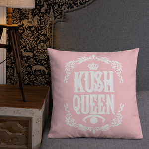 420 Home Decor: Embrace the Culture with Kush Queen Premium Pillow