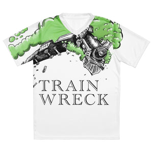 Discover the Secrets of Cannabis Fashion at CIA's Incognito Apparel Store - Unleash Your Style Today! Flat Shirt Train Wreck. Cannabis Apparel Agent Green Thumb's Train Wreck Heroism T-Shirt - Stylish and Secretive
