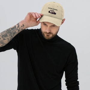 Sour Diesel Distressed Dad Hat | Strains Collection | Cannabis Incognito Apparel CIA