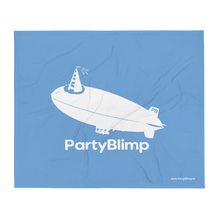 Load image into Gallery viewer, PartyBlimp Throw Blanket - LOGO - CIA (Cannabis Incognito Apparel)
