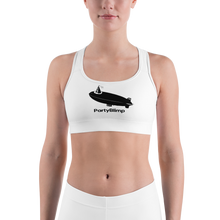 Load image into Gallery viewer, PartyBlimp Sports bra - LOGO - CIA (Cannabis Incognito Apparel)