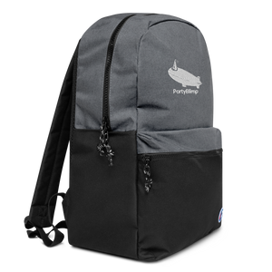 PartyBlimp Embroidered Champion Backpack - LOGO - CIA (Cannabis Incognito Apparel)