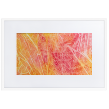 Load image into Gallery viewer, Abstract Paint roll Matte Paper Framed Poster | Catherine Gregory - Cannabis Incognito Apparel CIA | Cannabis Clothing Store