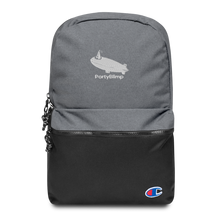 Load image into Gallery viewer, PartyBlimp Embroidered Champion Backpack - LOGO - CIA (Cannabis Incognito Apparel)