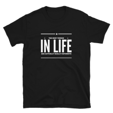 Load image into Gallery viewer, The best things in life are actually really expensive | Black T-Shirt - Cannabis Incognito Apparel CIA | Cannabis Clothing Store