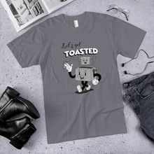 Load image into Gallery viewer, Let&#39;s get toasted T-Shirt | Original custom Artwork Nathan &quot;T-Bone&quot; Gregory - CIA (Cannabis Incognito Apparel)