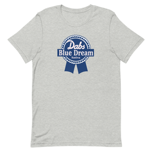Funny Weed T-Shirt: DABS Blue Dream Sativa Design by CIA - Flat Tshirt