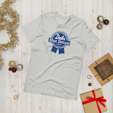 Load image into Gallery viewer, DABS Blue Dream Sativa T-Shirt: Cozy Weed Clothing by CIA - Christmas Mockup