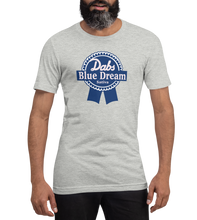 Load image into Gallery viewer, DABS Blue Dream Sativa | Short-Sleeve T-Shirt | Cannabis Incognito Apparel - CIA -0 Streetwear Style: DABS Blue Dream Sativa T-Shirt by Cannabis Incognito Apparel
