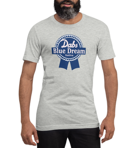 DABS Blue Dream Sativa | Short-Sleeve T-Shirt | Cannabis Incognito Apparel - CIA -0 Streetwear Style: DABS Blue Dream Sativa T-Shirt by Cannabis Incognito Apparel