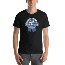 Load image into Gallery viewer, Streetwear Style: DABS Blue Dream Sativa T-Shirt by Cannabis Incognito Apparel - Model front