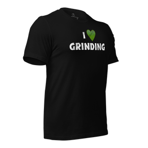 Eco-Friendly Urban Tee: 'I 💚 Grinding' – A Symbol of Skate Culture & Style