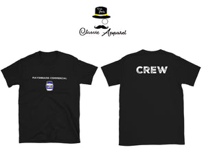 “Mayonnaise commercial CREW” Short-Sleeve Unisex T-Shirt - Cannabis Incognito Apparel CIA | Cannabis Clothing Store