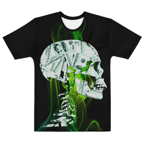 Money Skull: Show Your Obsession with Money and CIA with CIA Cannabis Incognito Apparel - XS - S - M - L - XL - 2XL