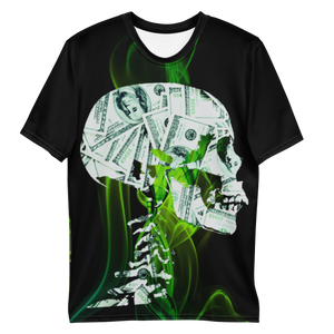 Relaxed Tshirt laid out Money Skull T-Shirt