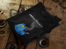 Load image into Gallery viewer, SMELL WHAT TWIT t shirt | Character from Two Birds One Stoned | CIA clothing - Cannabis Incognito Apparel CIA | Cannabis Clothing Store