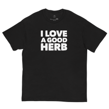 Load image into Gallery viewer, I Love Good Herb | CIA Cannabis Incognito Apparel - Classic Tee - Black / S - Black / M - Black / L - Black / XL - Black / 2XL - Black / 3XL - Black / 4XL - Black / 5XL