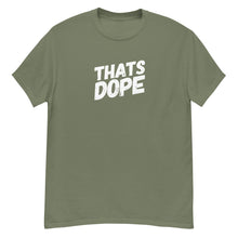 Load image into Gallery viewer, THATS DOPE | Army Green T-Shirt: Join the Cannabis Incognito Apparel Army - Army Green Front Wrinkled