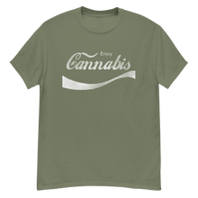 Load image into Gallery viewer, Army Green cannabis-themed shirt, representing a classic and timeless style