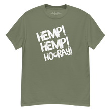 Load image into Gallery viewer, Embrace the Hemp Revolution with Hemp! Hemp! Hoorah! | CIA Cannabis Incognito Apparel - Military Green / S - Military Green / M - Military Green / L - Military Green / XL - Military Green / 2XL - Military Green / 3XL - Military Green / 4XL - Military Green / 5XL