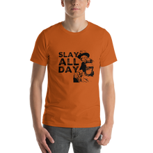 Load image into Gallery viewer, “Slay All Day” - Short-Sleeve Unisex T-Shirt - Cannabis Incognito Apparel CIA | Cannabis Clothing Store