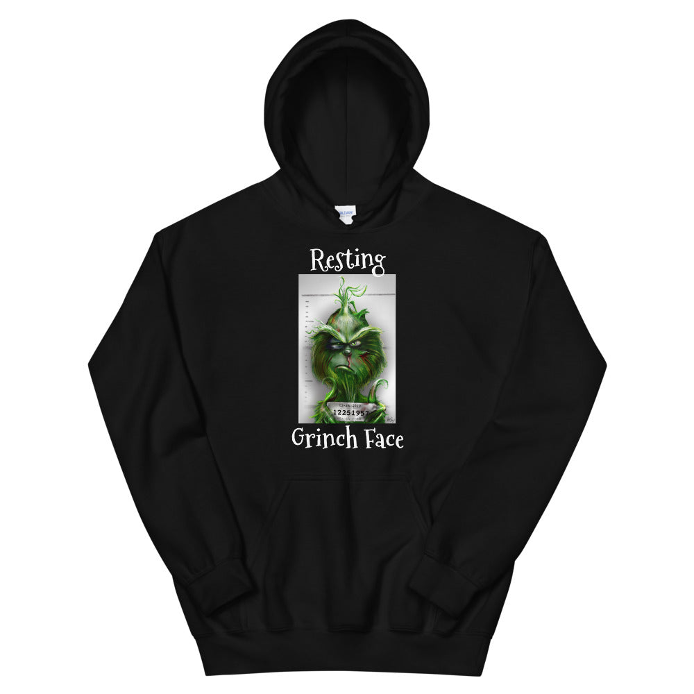 Resting Grinch Face - unisex Hoodie - Cannabis Incognito Apparel CIA | Cannabis Clothing Store