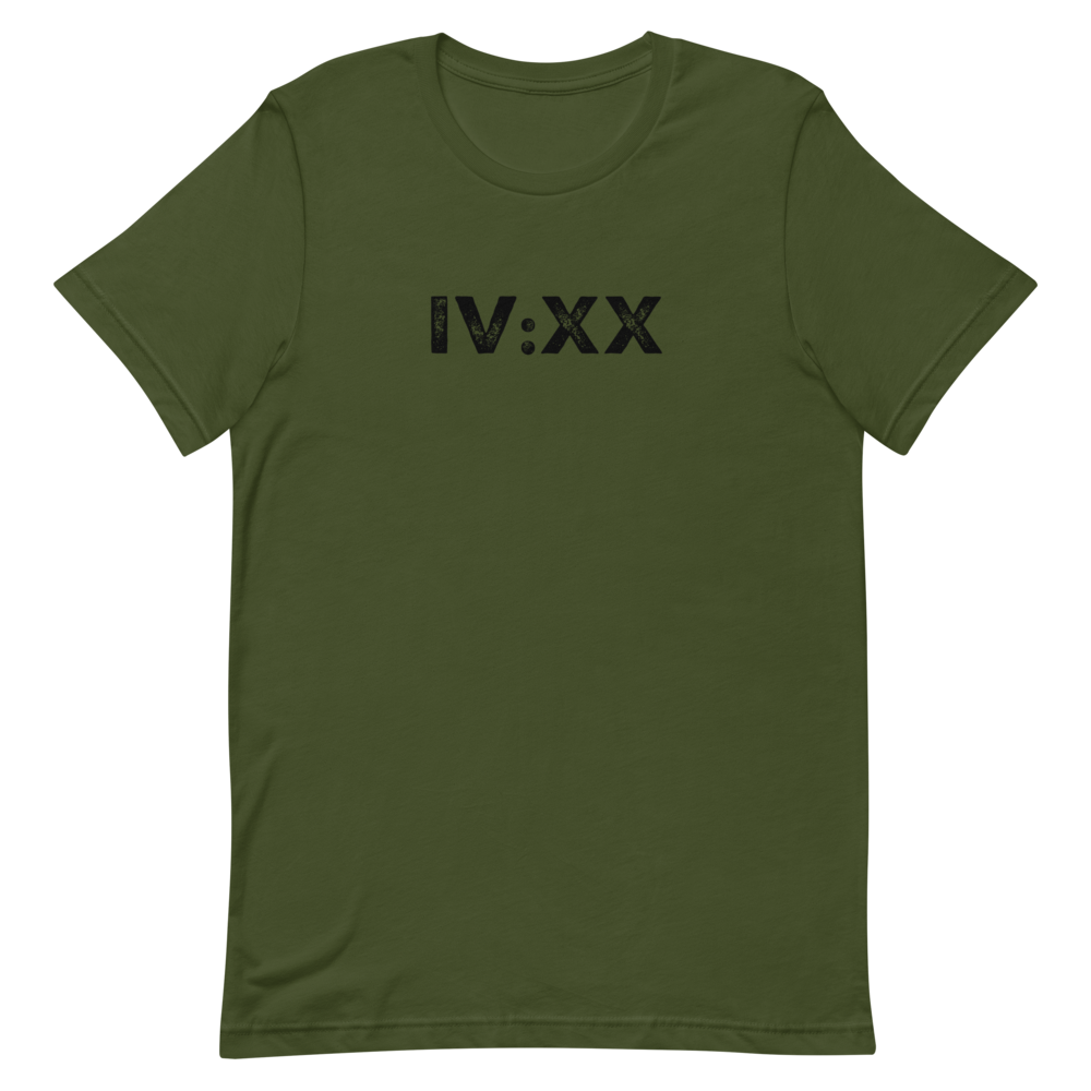 iv:XX T-Shirt | 420 incognito CIA clothing and prints - CIA (Cannabis Incognito Apparel)