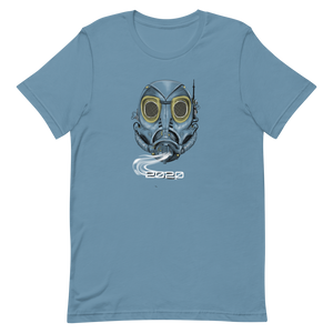 gas mask t shirt design | Original Art by Nathan Gregory | CIA Clothing and Print - CIA (Cannabis Incognito Apparel)